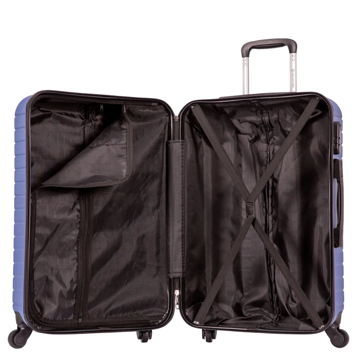 Mala de Viagem 23 Kg Média com Rodas 360° Sestini Deluxe