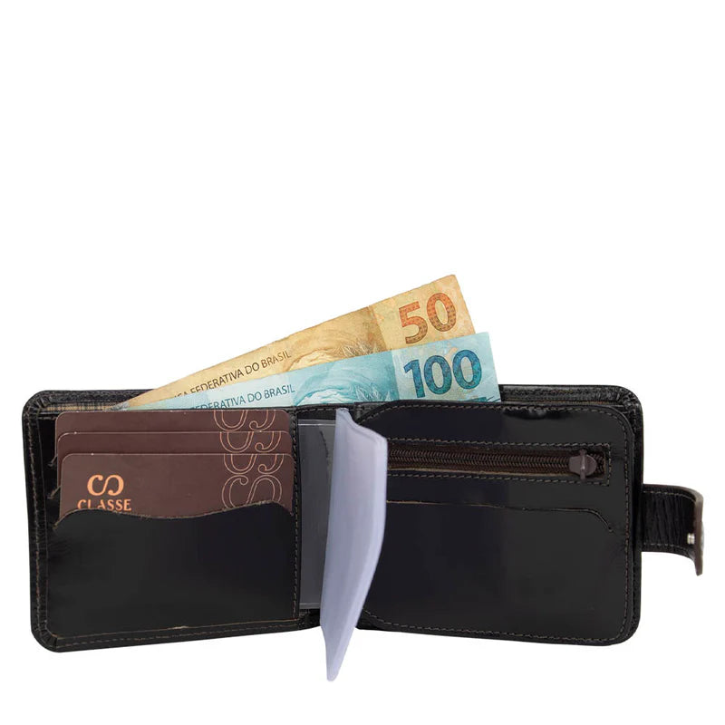 Carteira Masculina Social Classe Couro 451