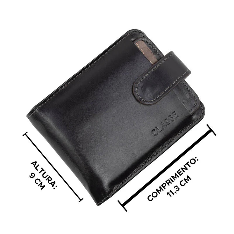 Carteira Masculina Social Classe Couro 451