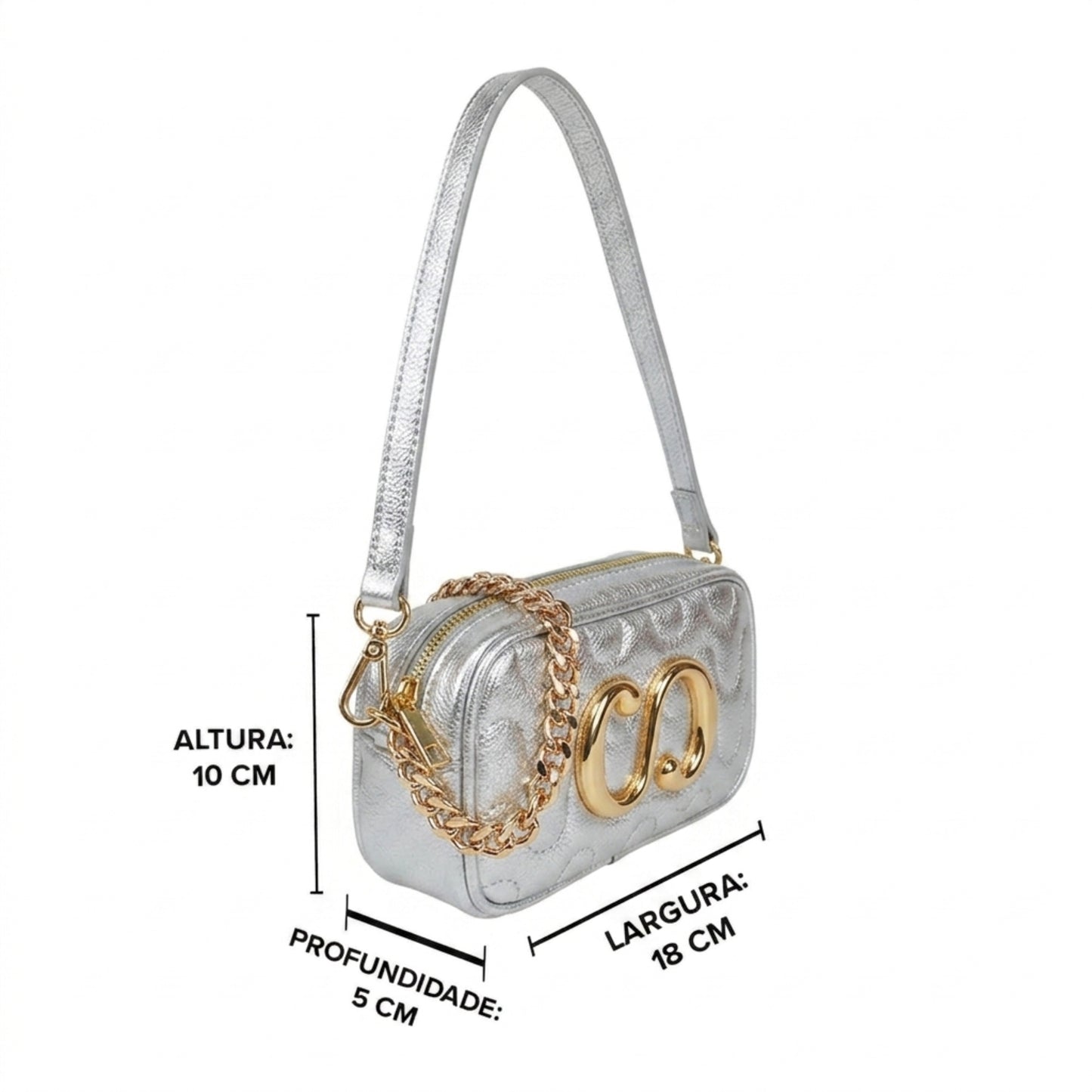 Bolsa Classe Couro Maria