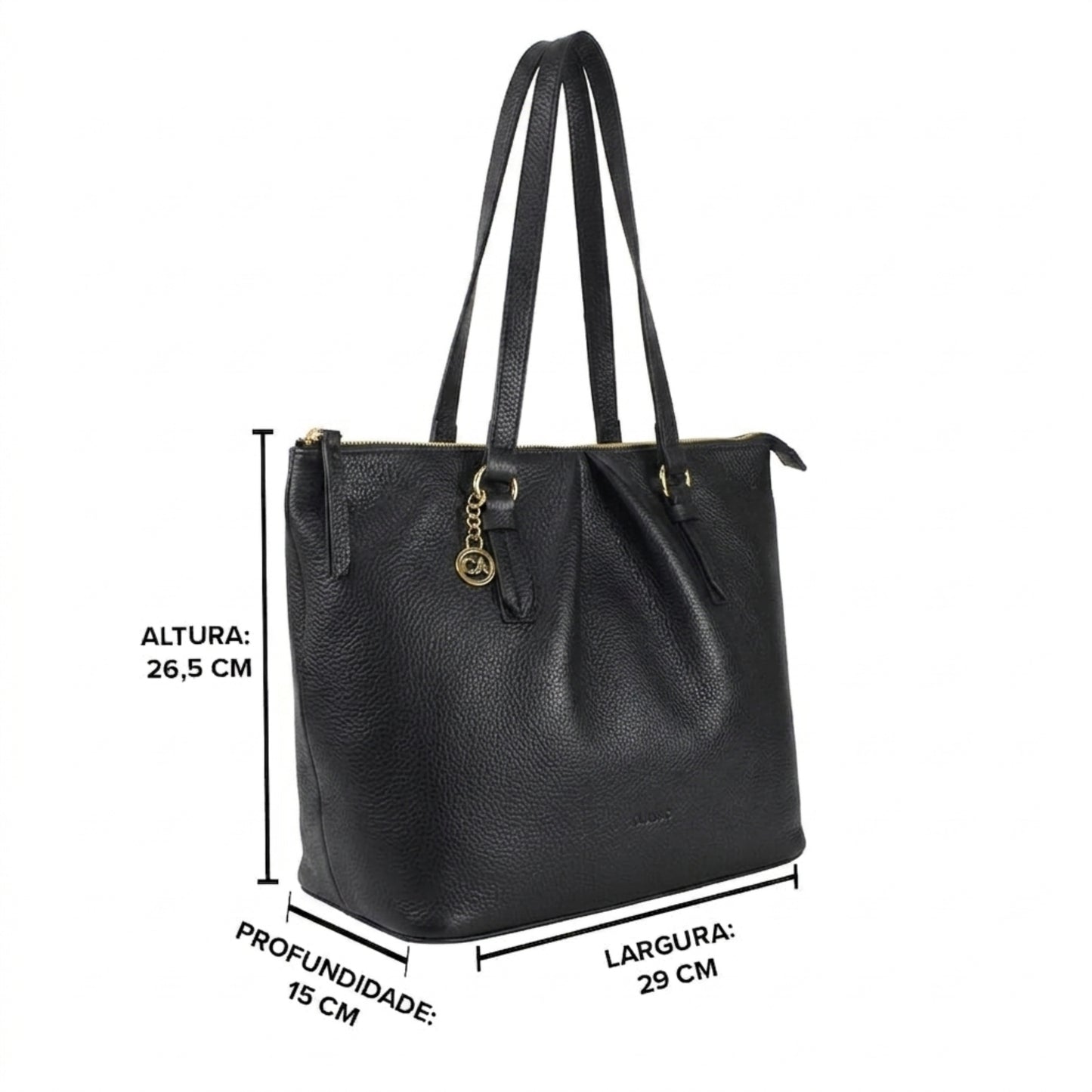 Bolsa Classe Couro Bella