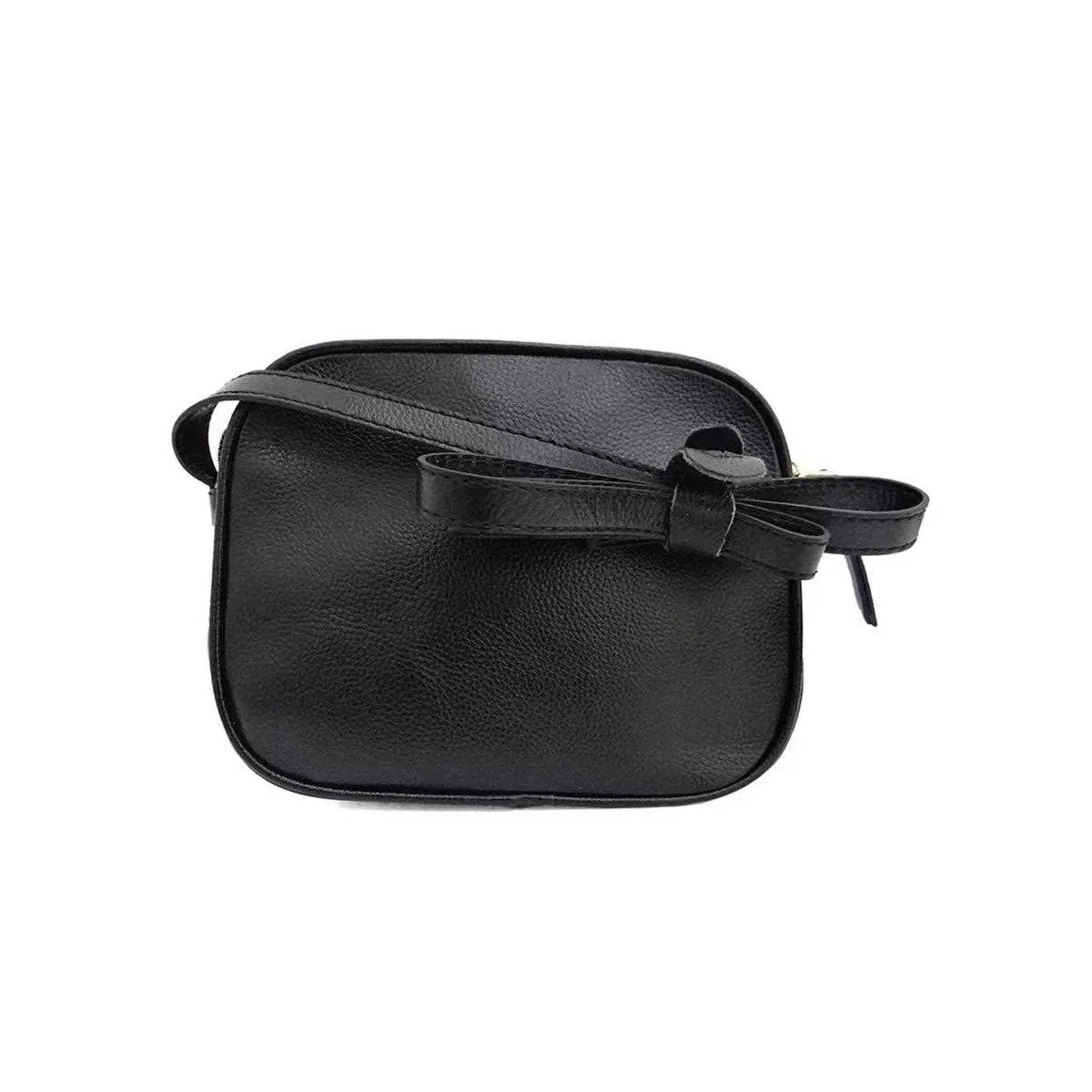 Bolsa Feminina de Couro Preta em Matelassê Camera Bag Classe