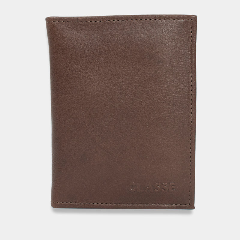 Carteira Masculina Casual em Couro Classe M266