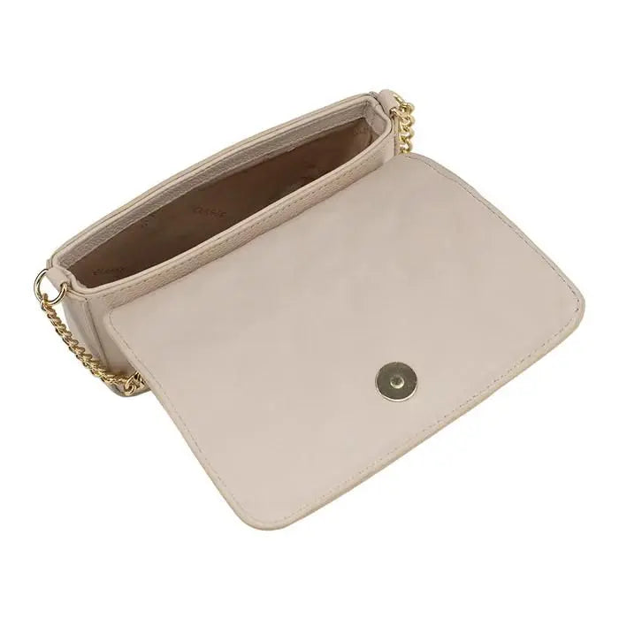 Bolsa Transversal Feminina de Couro Matelassê Classe
