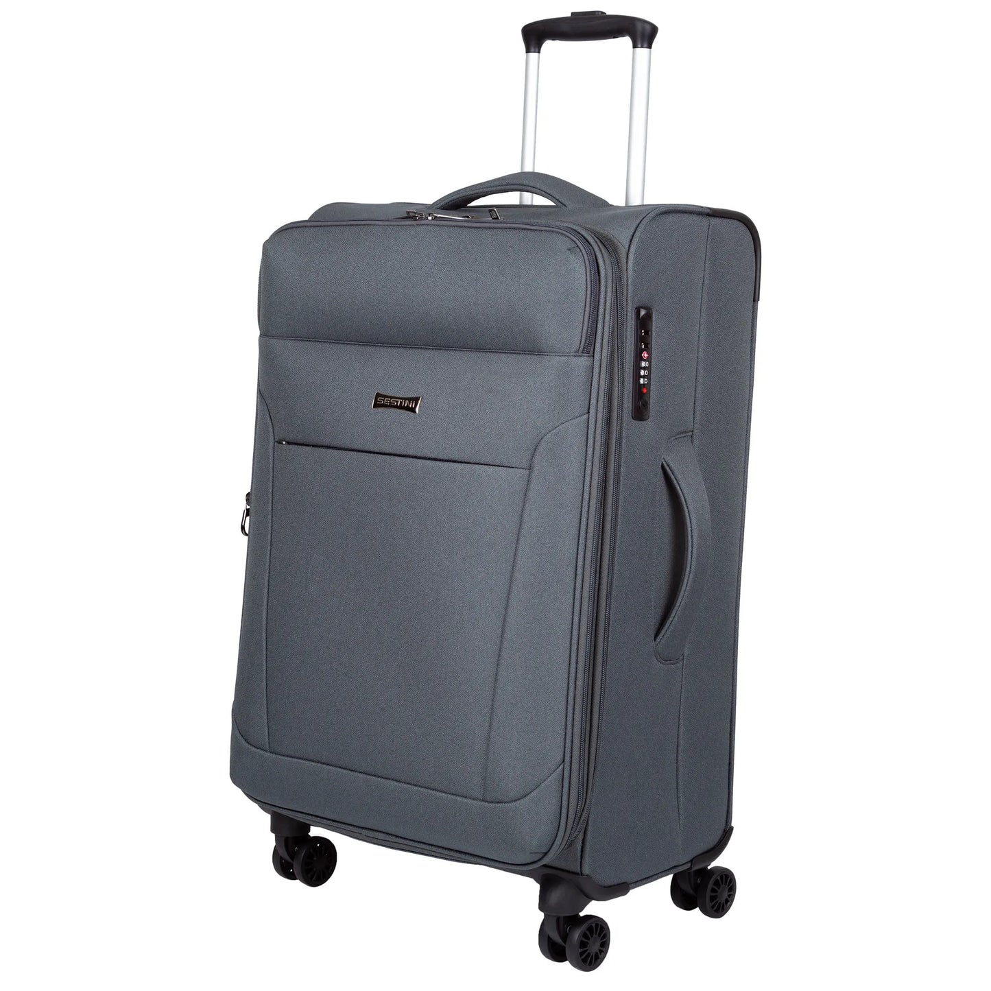 Mala de Viagem Grande em Tecido Expansível Sestini Ultralight Plus