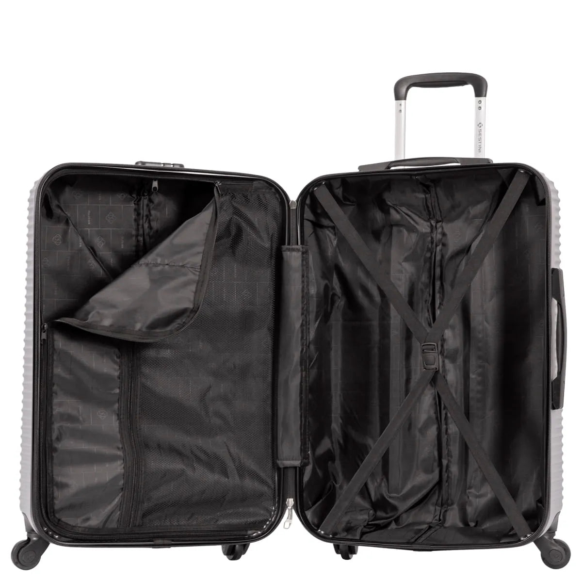 Mala de Viagem Média 23 Kg com Rodas 360° Sestini Classy