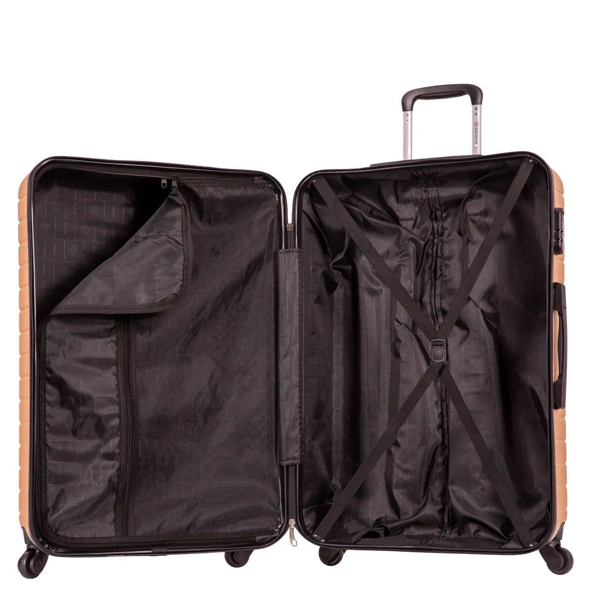 Mala de Viagem 23 Kg Média com Rodas 360° Sestini Deluxe