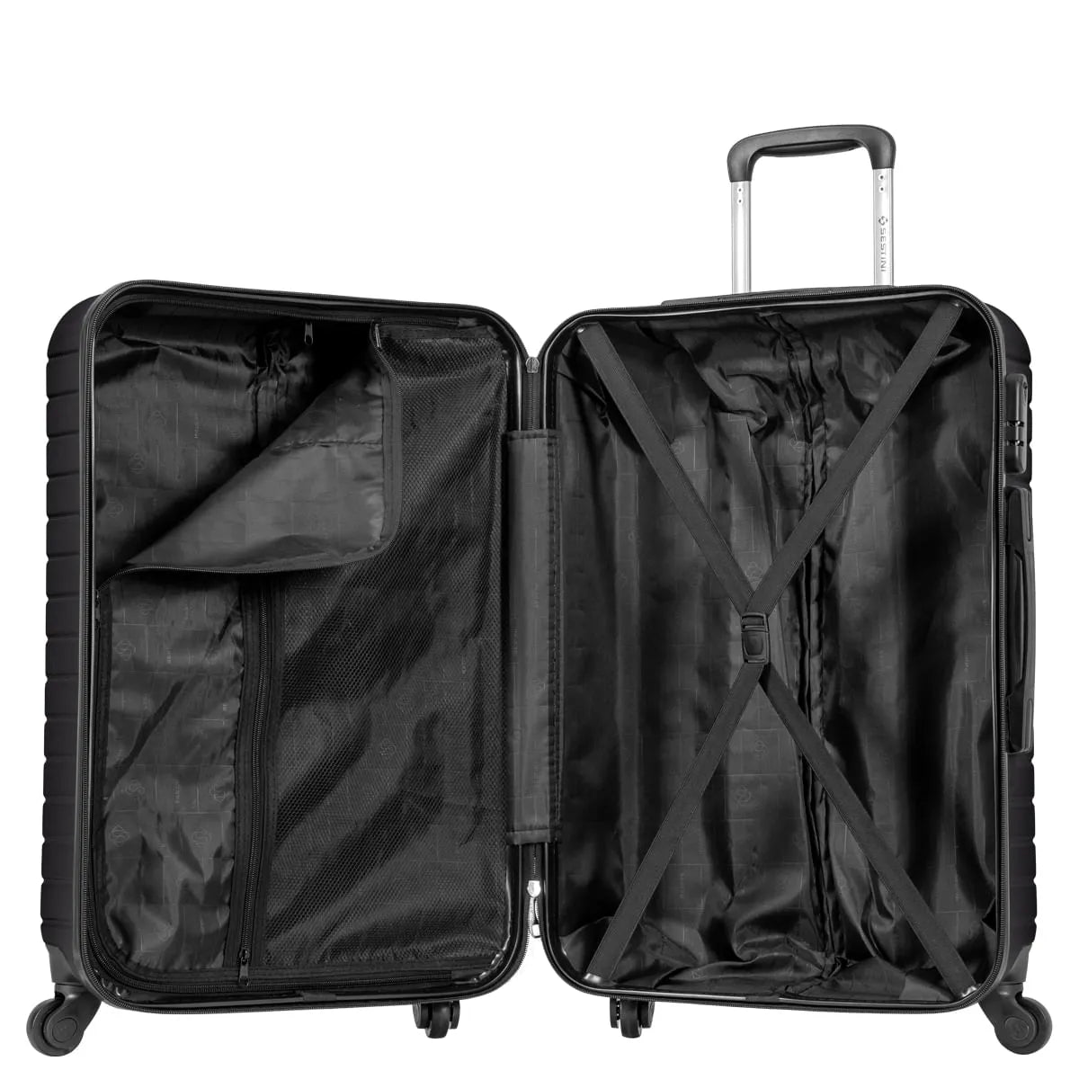 Mala de Viagem 23 Kg Média com Rodas 360° Sestini Deluxe