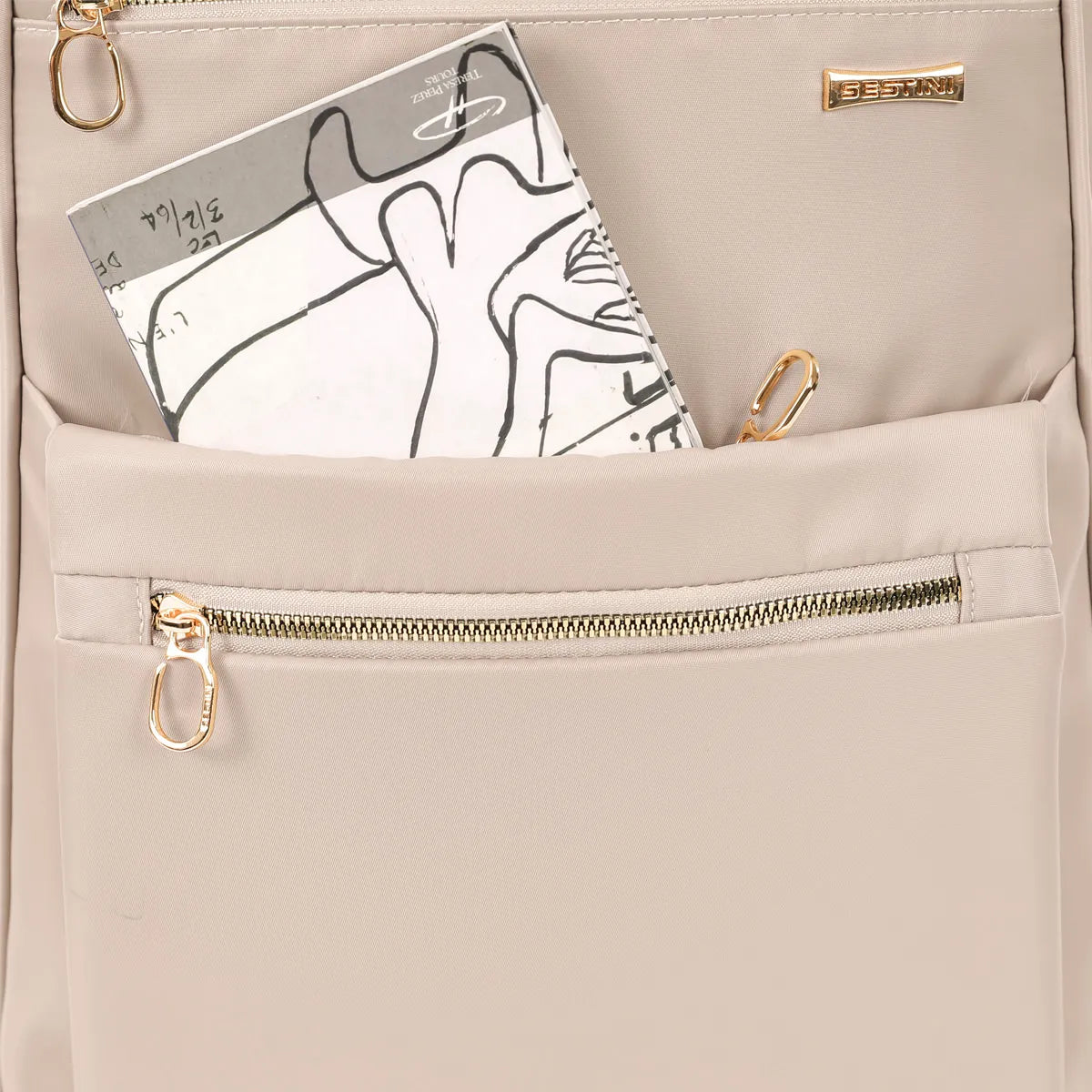 Mochila Feminina com Compartimento para Notebook Elegance Sestini