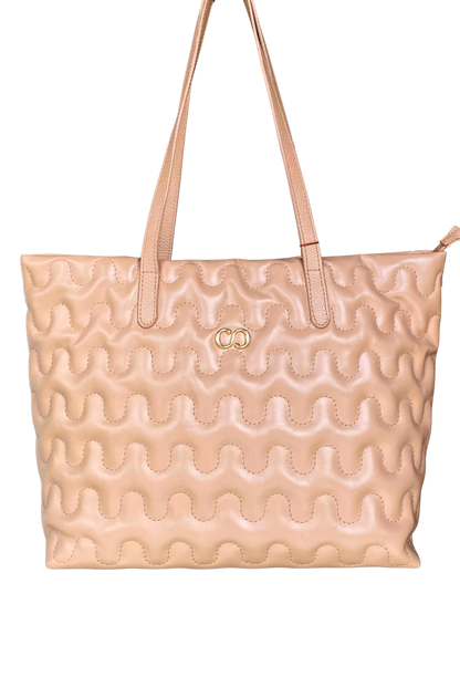 Bolsa Feminina Grande de Couro Shopping Bag Classe Liza
