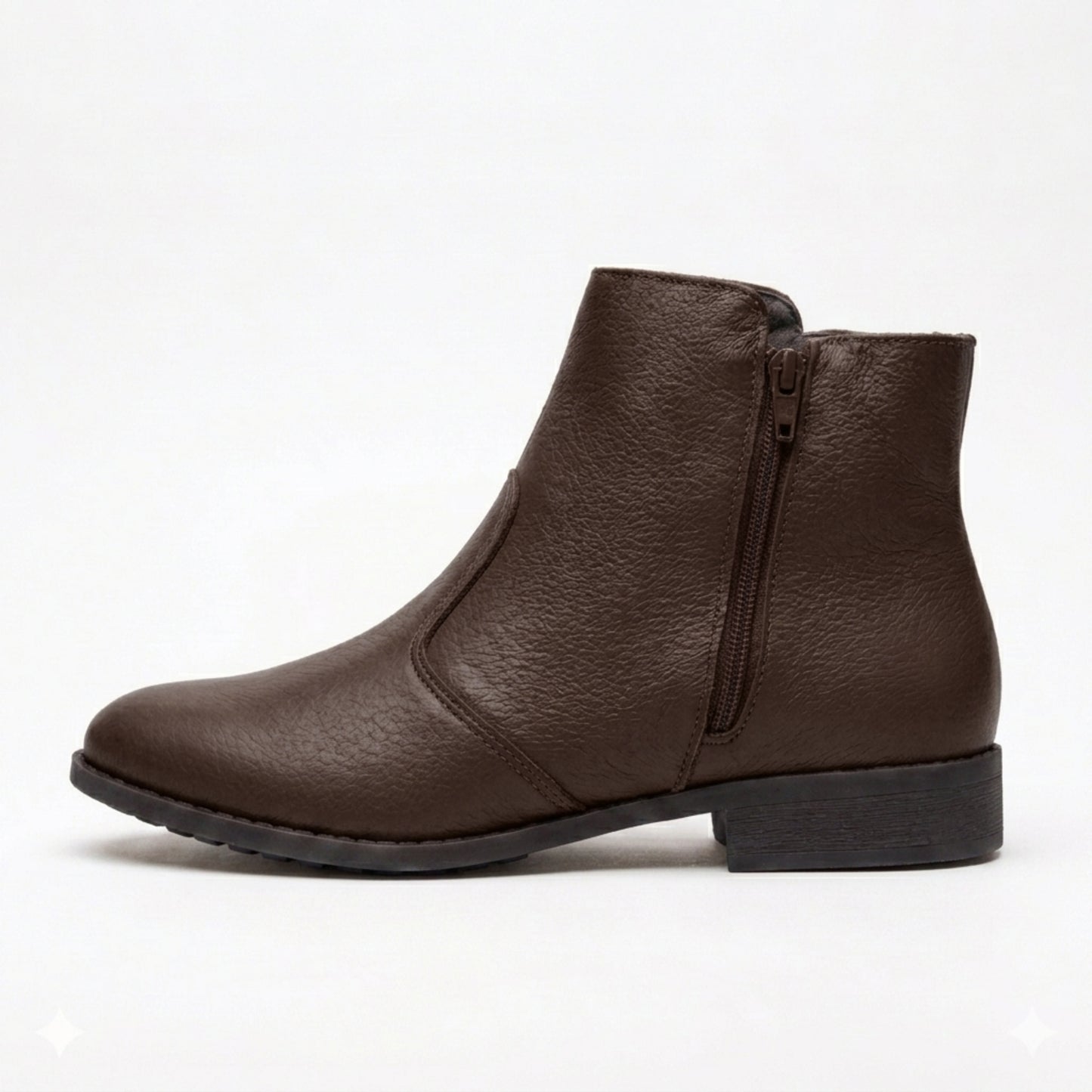 Bota Bellagio Cano Baixo Bico Redondo