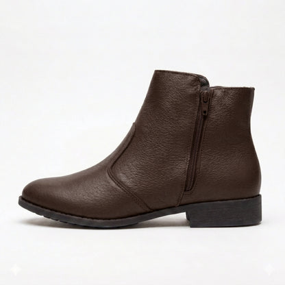 Bota Bellagio Cano Baixo Bico Redondo