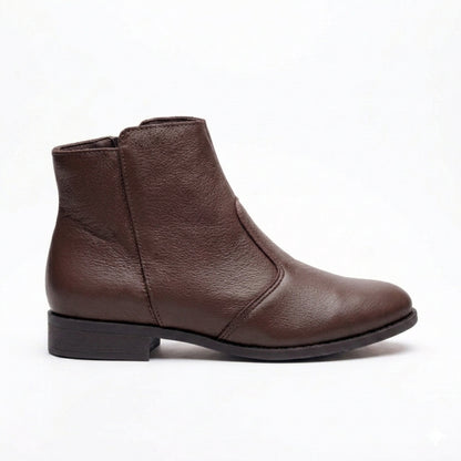 Bota Bellagio Cano Baixo Bico Redondo