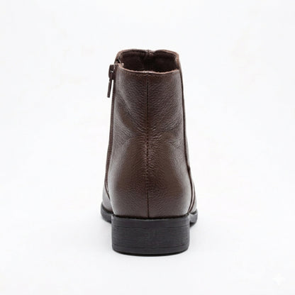 Bota Bellagio Cano Baixo Bico Redondo