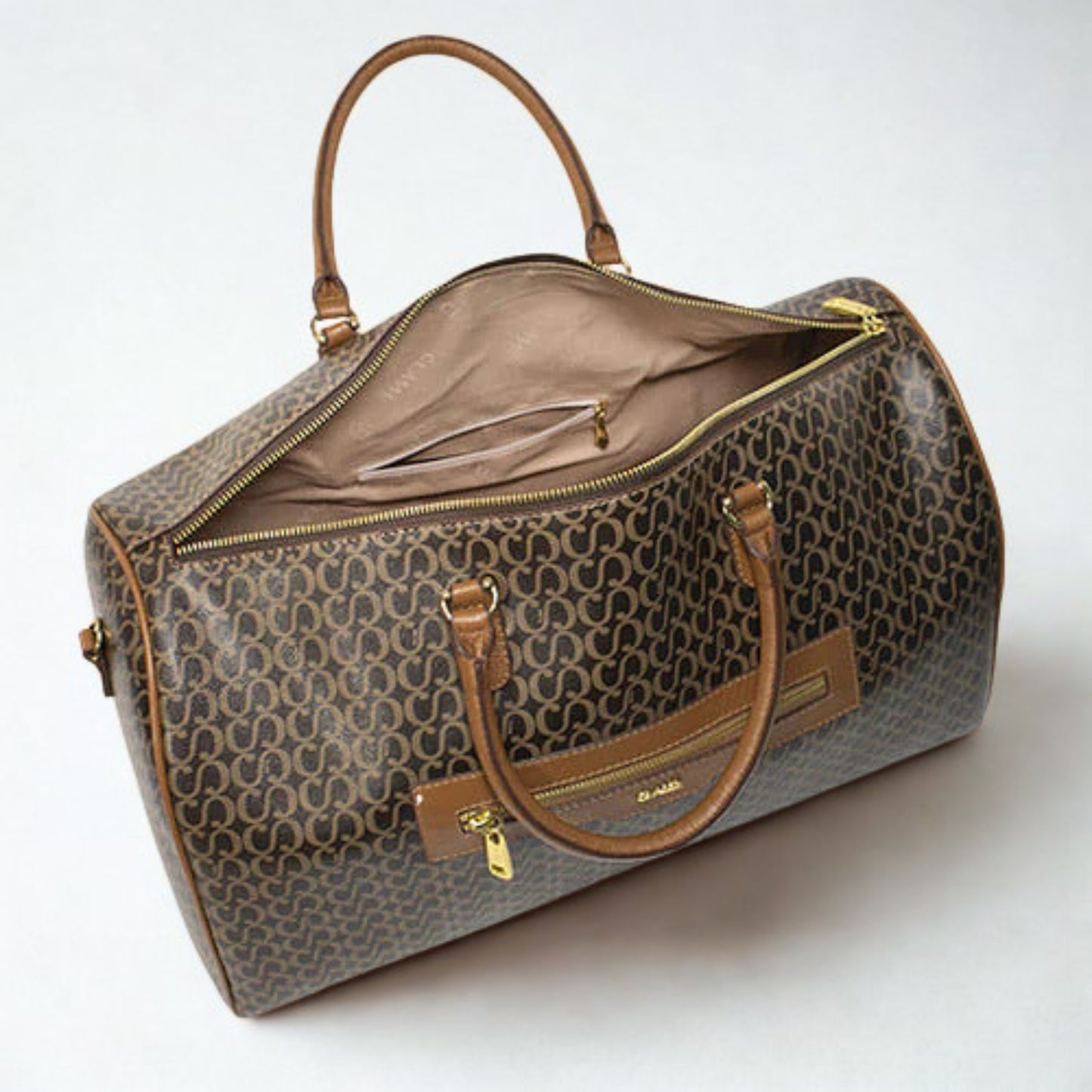 Bolsa de Viagem em Couro Classe Canvas