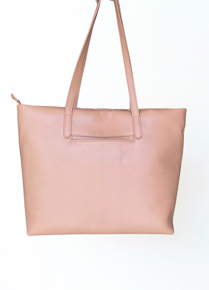 Bolsa Feminina Grande de Couro Shopping Bag Classe Liza