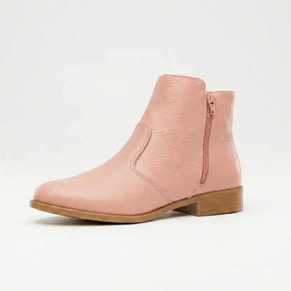Bota Bellagio Cano Baixo Bico Redondo