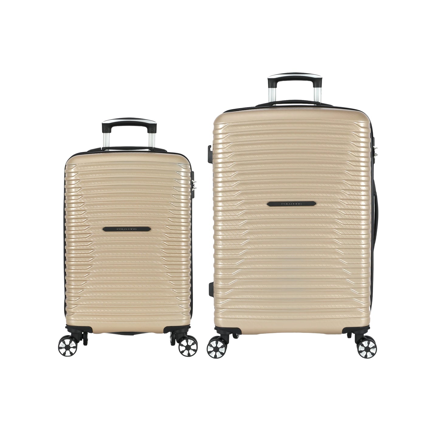 Kit de Malas de Viagem 10kg e 23kg em Policarbonato Polo King II