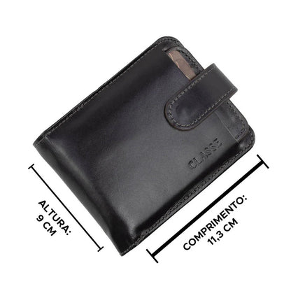 Carteira Masculina Social Classe Couro 451