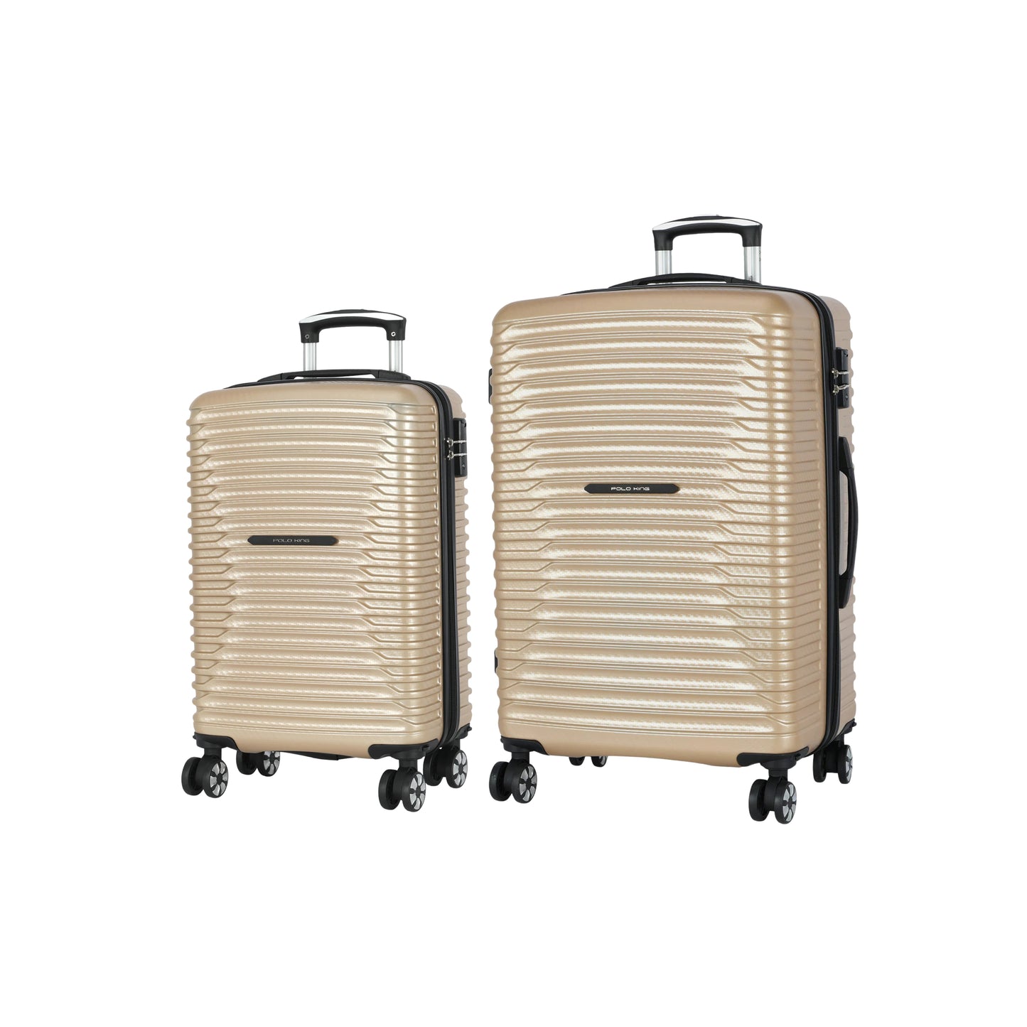 Kit de Malas de Viagem 10kg e 23kg em Policarbonato Polo King II