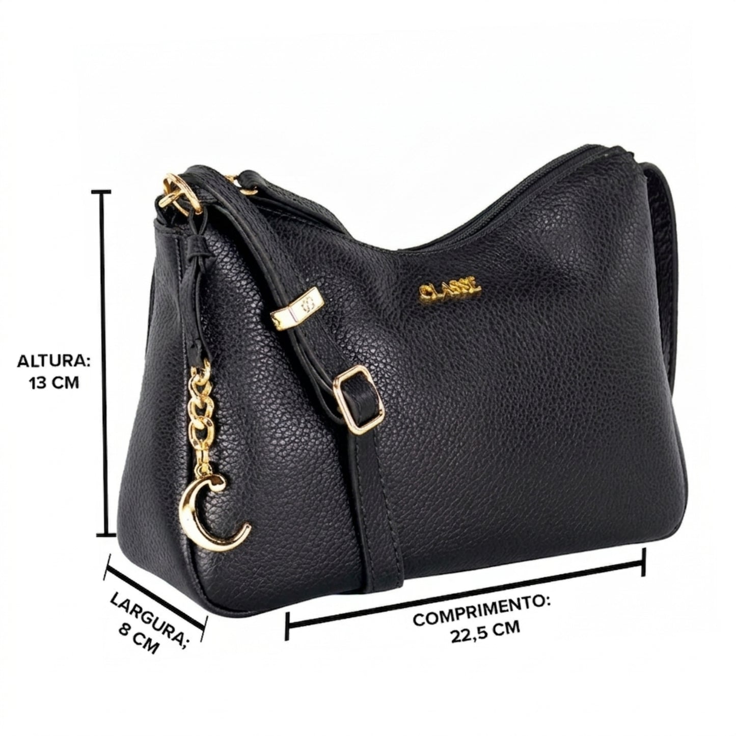Bolsa Classe Couro Veta