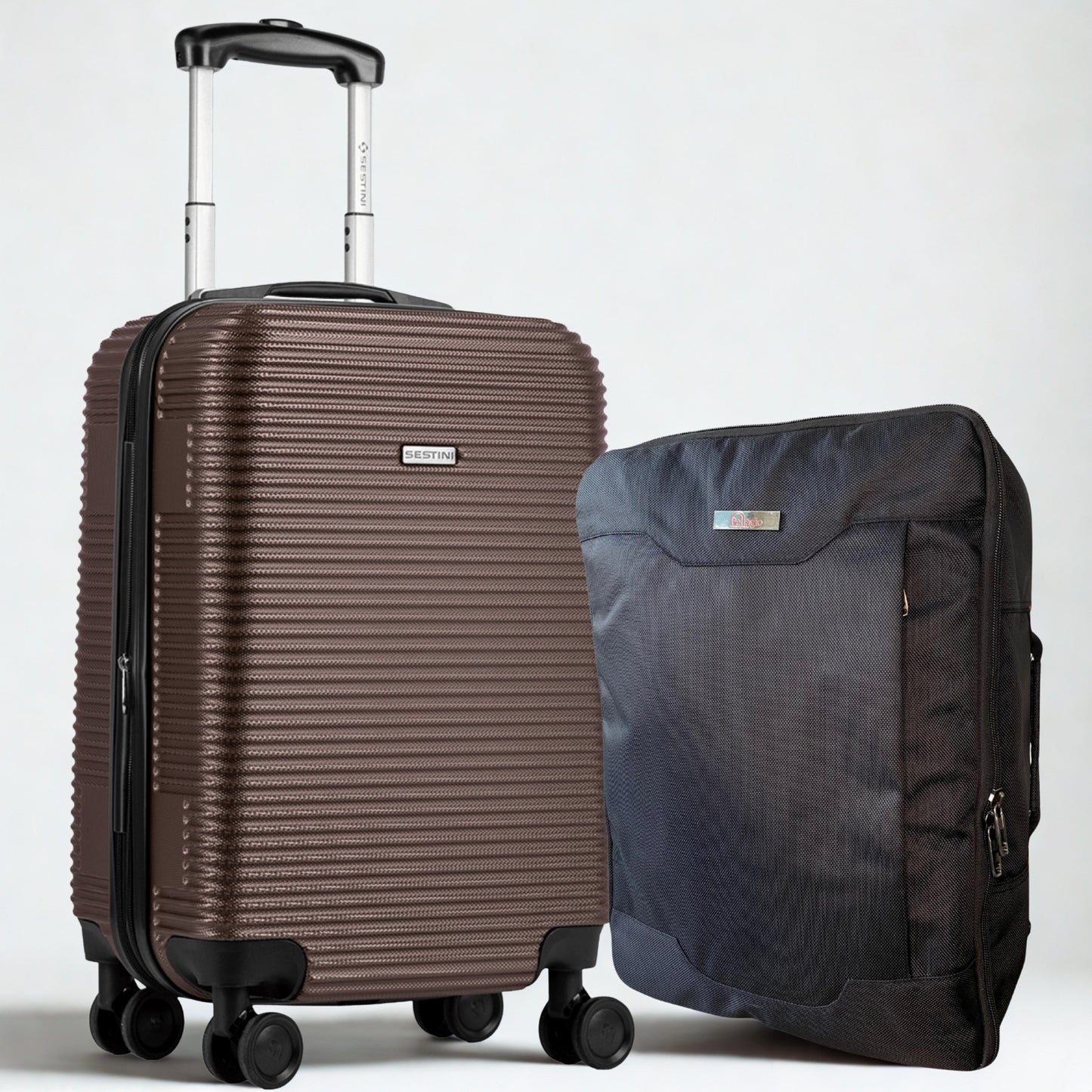 Combo Mochila Mágica + Mala de Bordo Sestini 4 All 6T