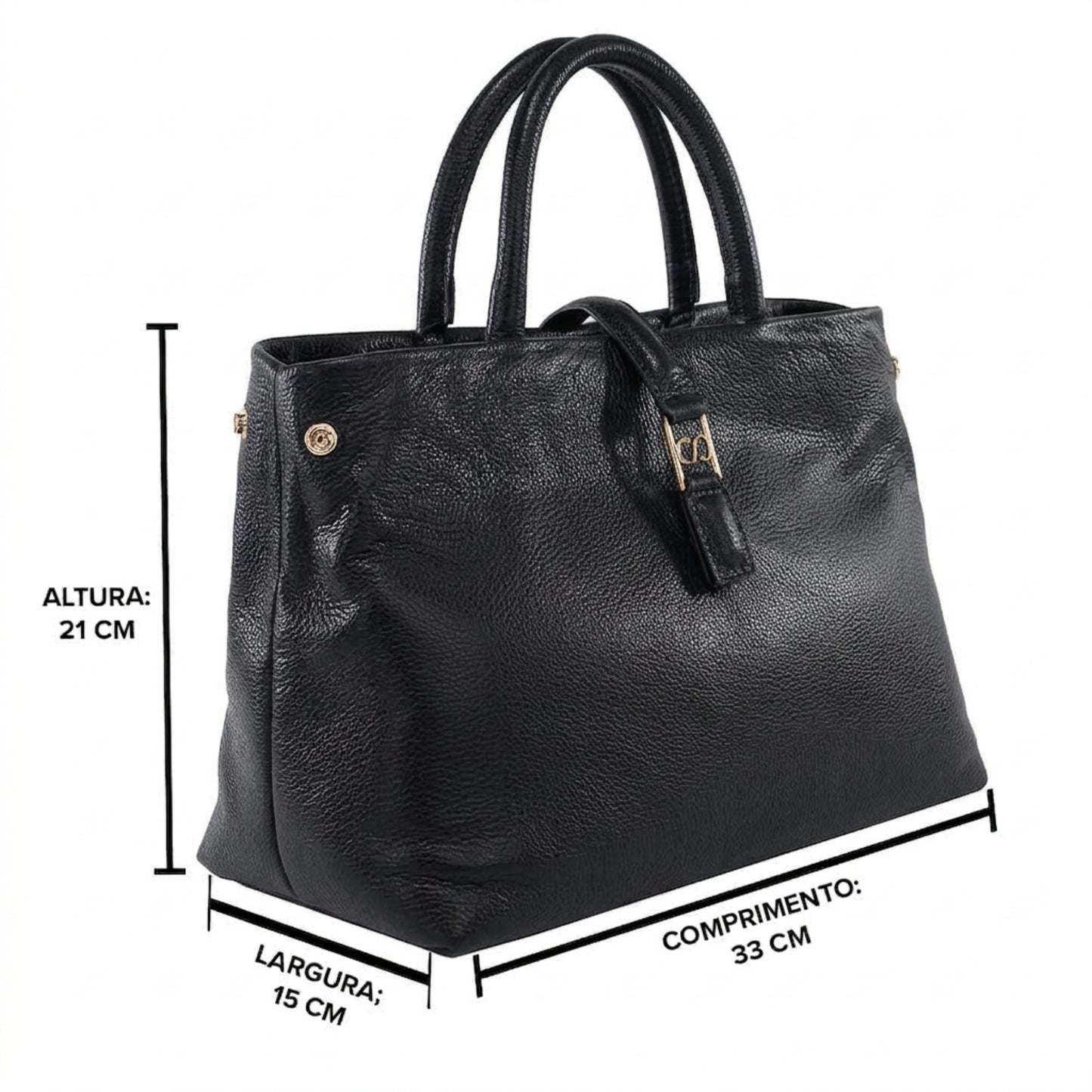Bolsa Classe Couro Liéri