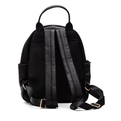 Mochila Feminina Pequena em Couro Sintético Leve Gash