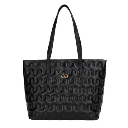 Bolsa Feminina Grande de Couro Shopping Bag Classe Liza