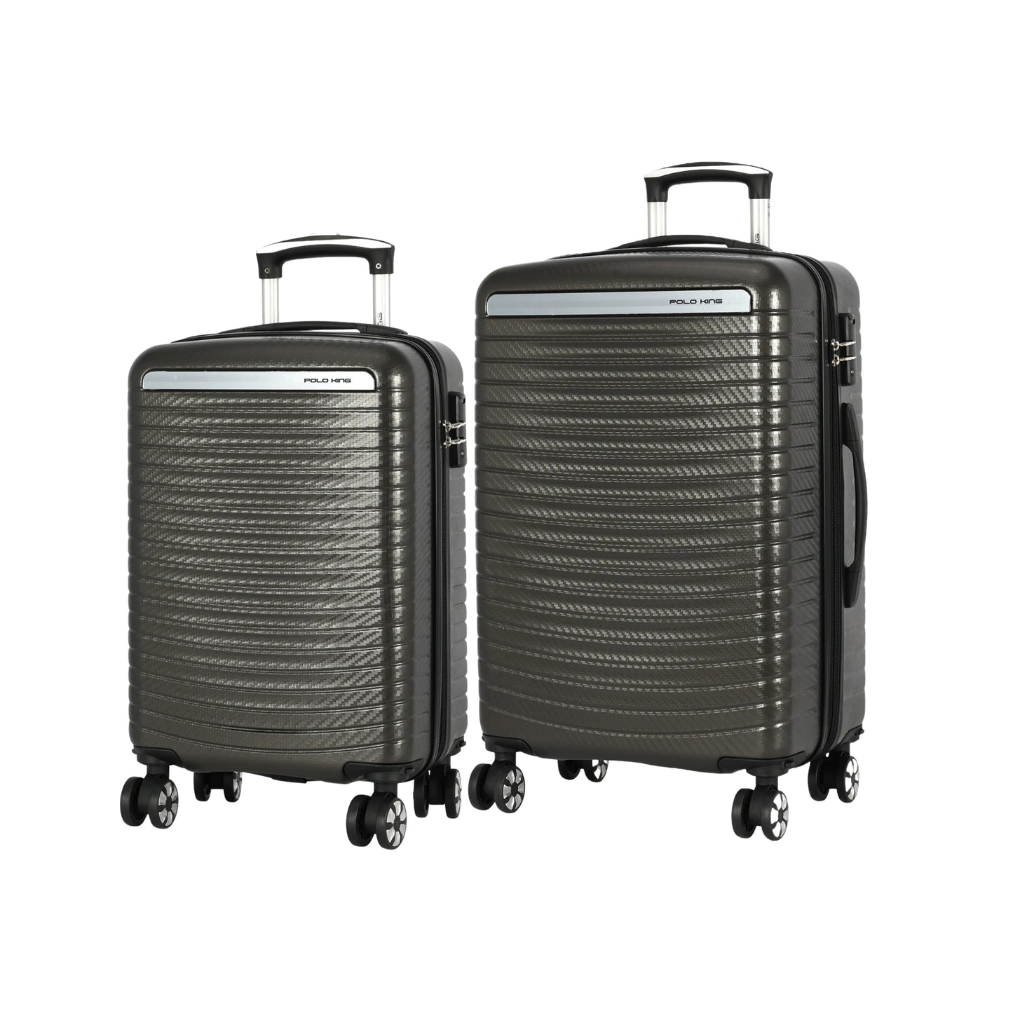 Kit de Malas de Viagem Bordo e Média (10-12kg e 23kg) Polo King I