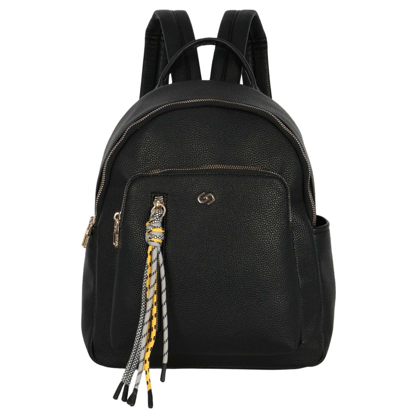 Mochila Feminina Pequena em Couro Sintético Leve Gash