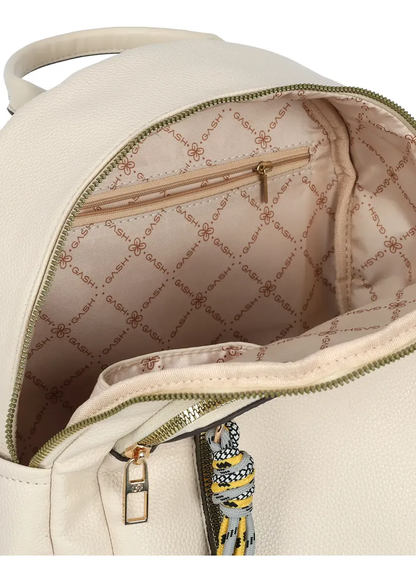 Mochila Feminina Pequena em Couro Sintético Leve Gash