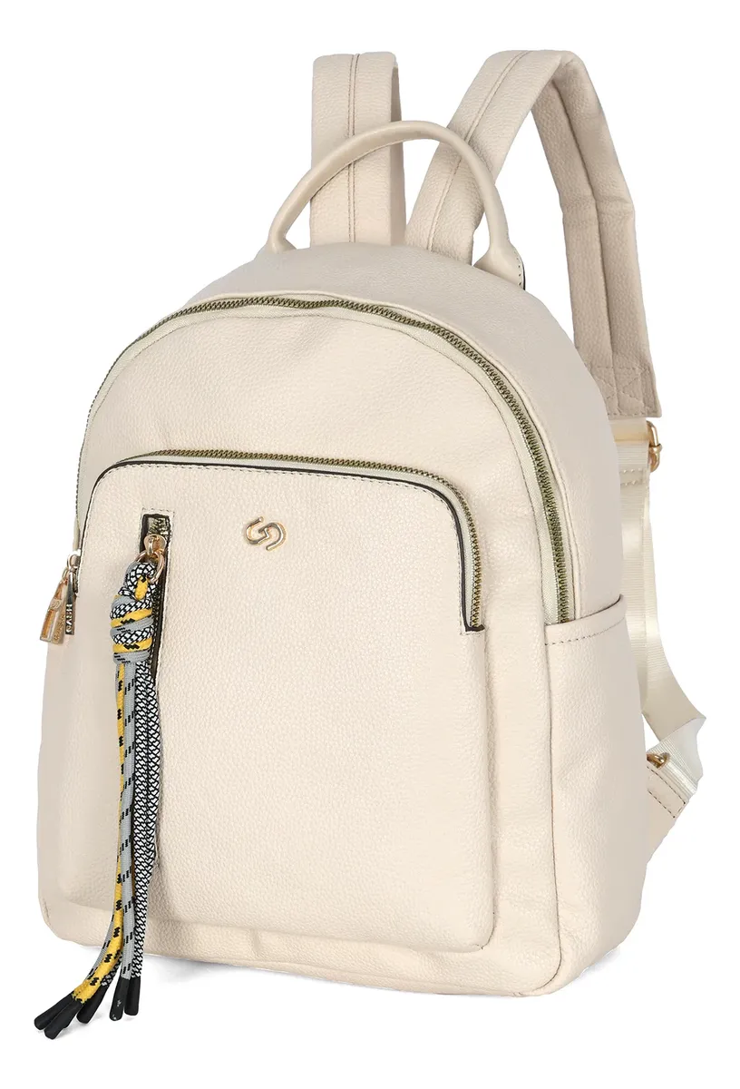 Mochila Feminina Pequena em Couro Sintético Leve Gash