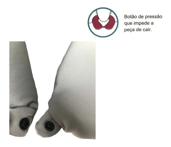 Almofada de Pescoço Ergonômica para Viagem