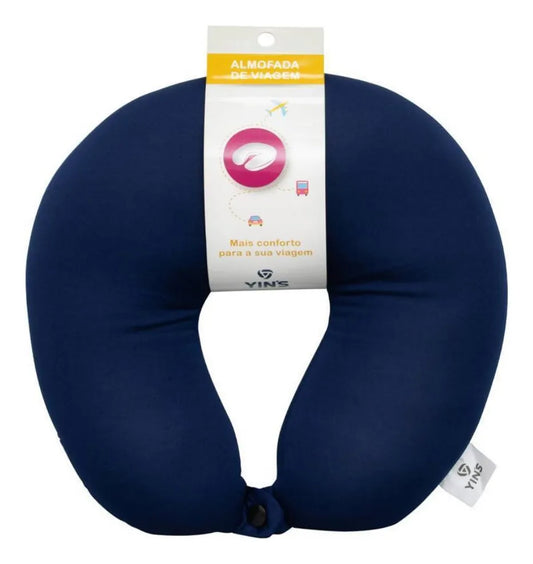 Almofada de Pescoço Ergonômica para Viagem