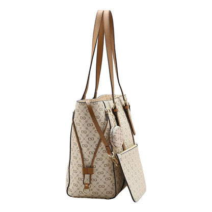 Kit Bolsa + Carteira Monograma Chenson Elegance