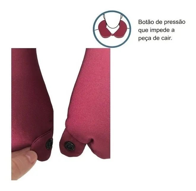 Almofada de Pescoço Ergonômica para Viagem