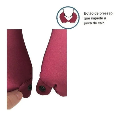 Almofada de Pescoço Ergonômica para Viagem