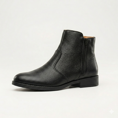 Bota Bellagio Cano Baixo Bico Redondo