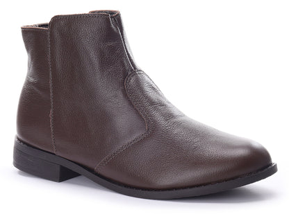 Bota Bellagio Cano Baixo Bico Redondo
