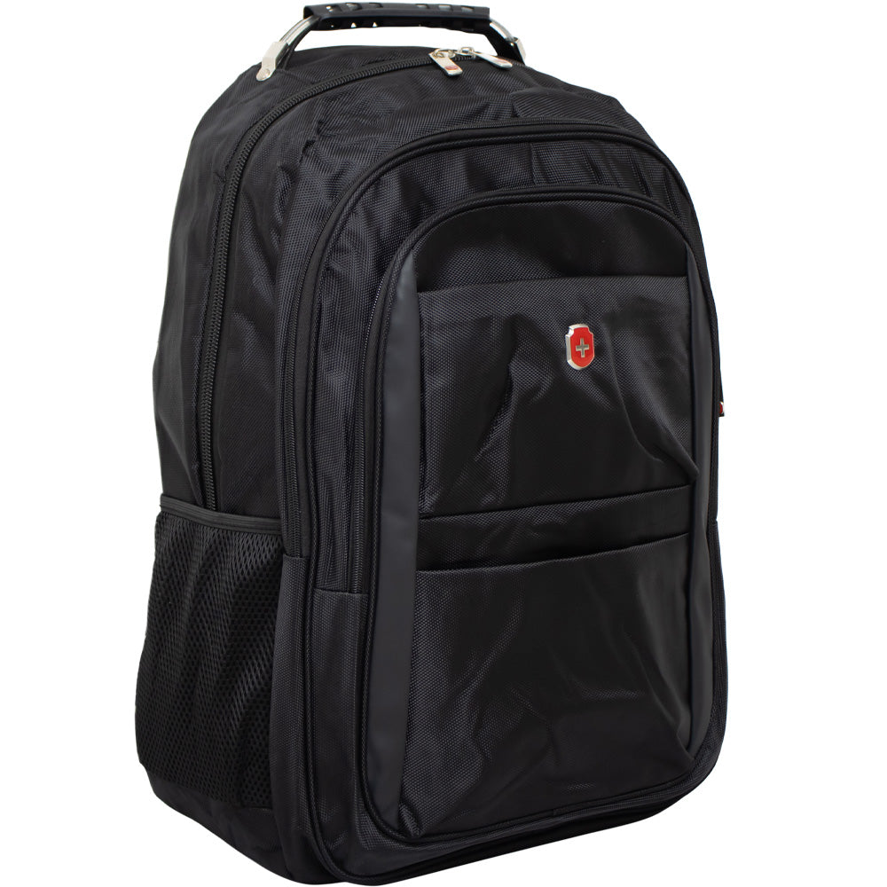 Mochila Executiva Grande Preta Swissland - 46 L