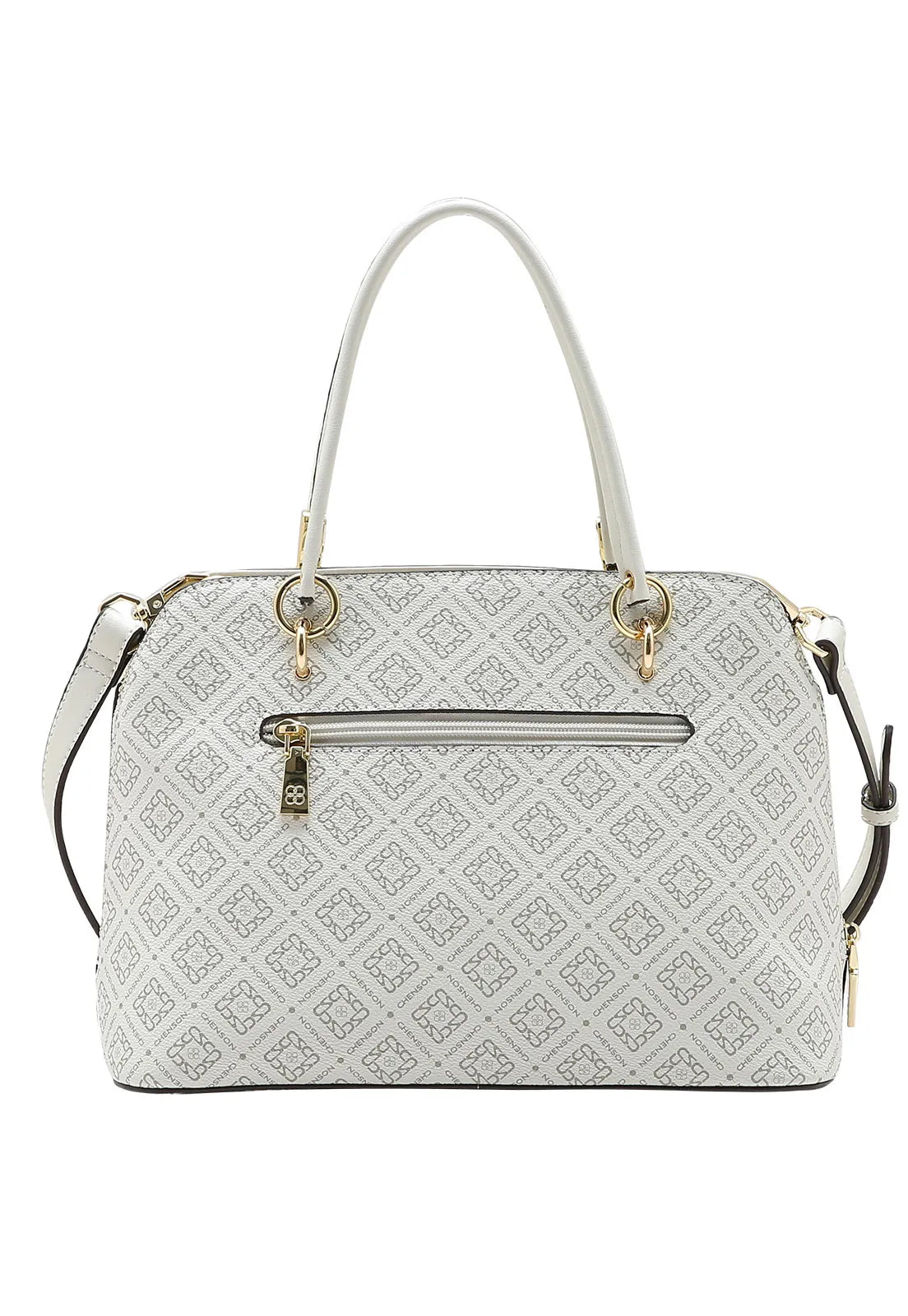Bolsa Feminina de Mão Chenson em Monograma Elegance