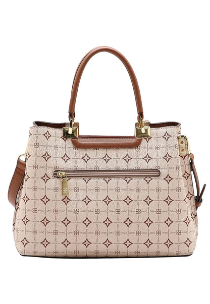 Bolsa de Mão Feminina em Monograma Chenson Elegance