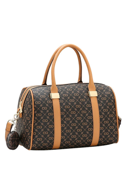 Bolsa Baú Feminina Chenson Monograma Elegance