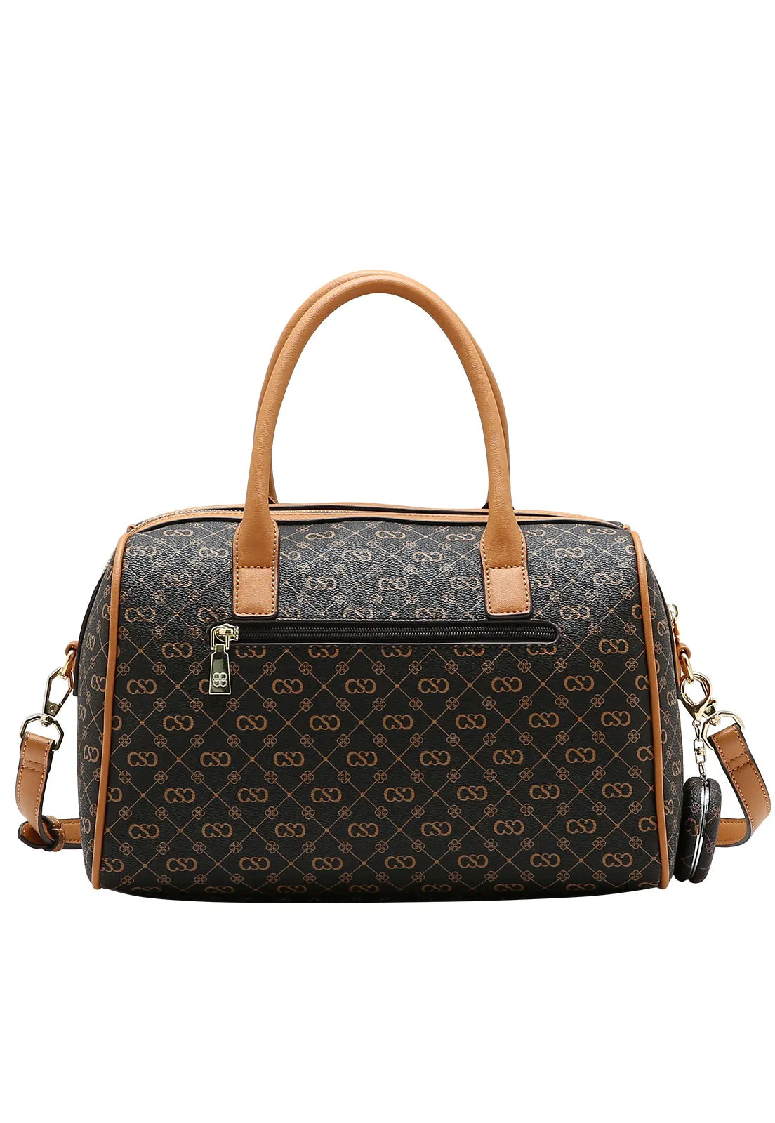 Bolsa Baú Feminina Chenson Monograma Elegance