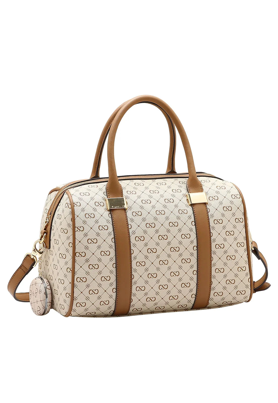 Bolsa Baú Feminina Chenson Monograma Elegance