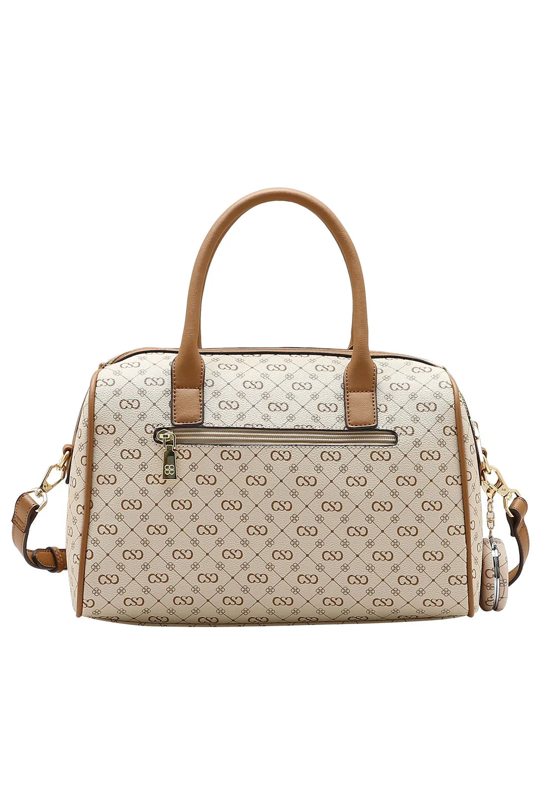 Bolsa Baú Feminina Chenson Monograma Elegance
